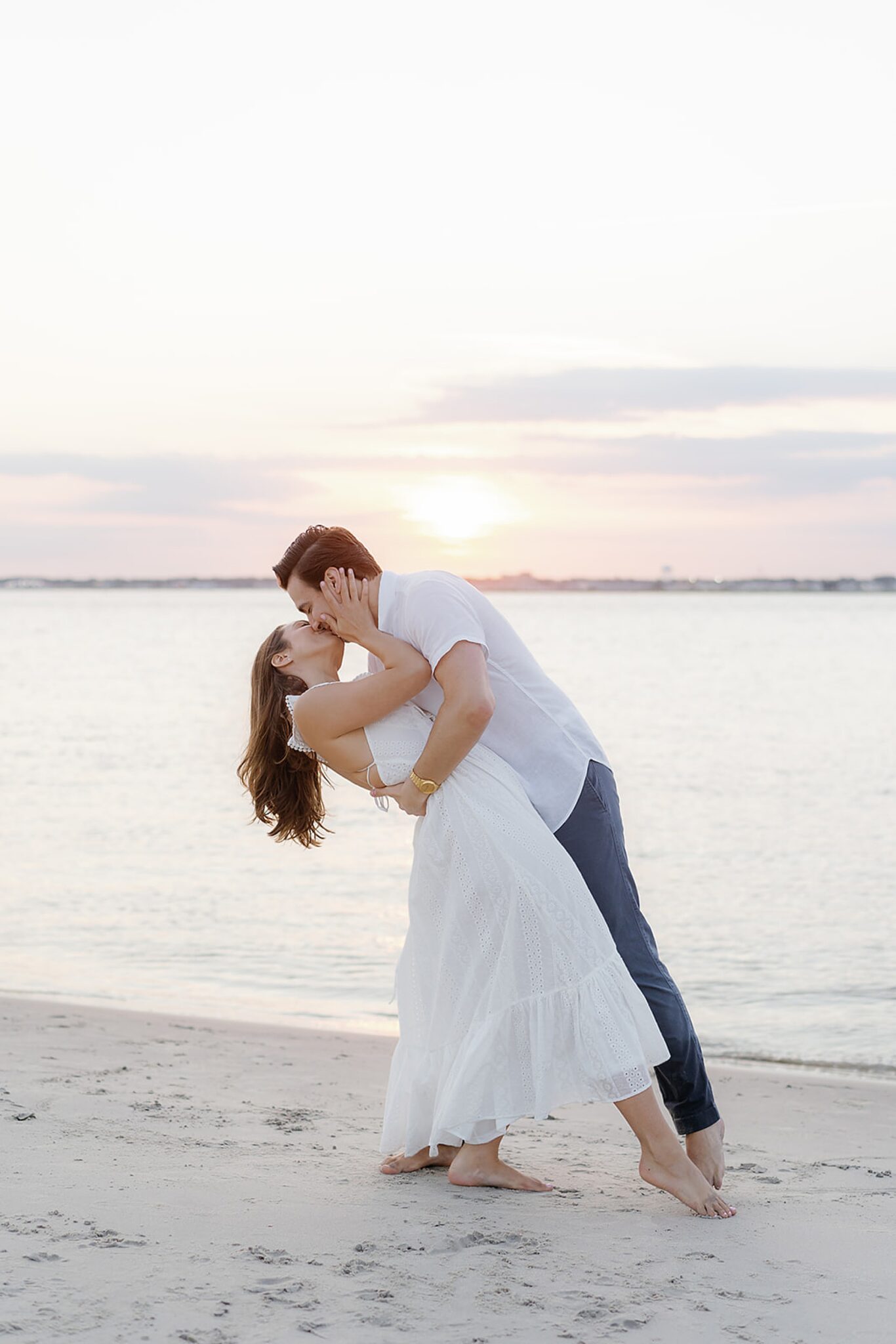 sachin and babi light blue dress How and When To Rent a Dress For Your Engagement Session – Salt Gowns main image 0